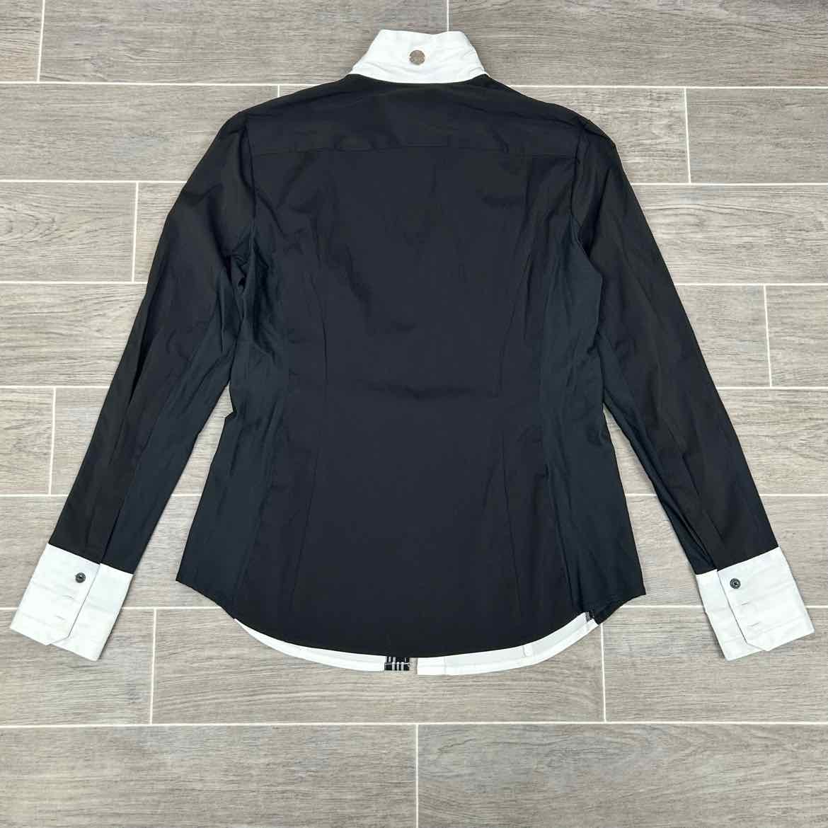 Asmar Equestrian Long Sleeve Show Shirt, Size Medium