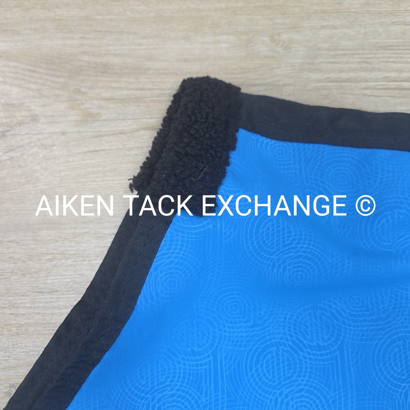 Fenwick Equestrian Softshell Therapeutic Bamboo Blanket, Blue, Size 74"