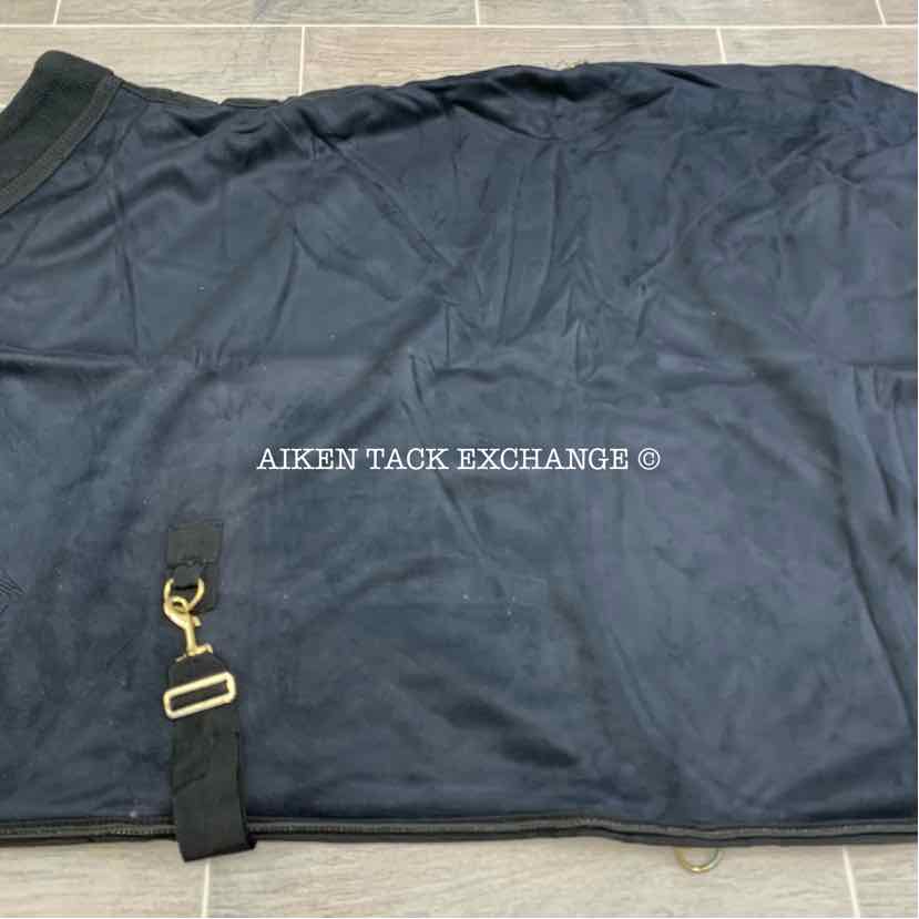 **CLEARANCE** Fenwick Equestrian EquSuede Performance Dress Blanket, Black, 74"