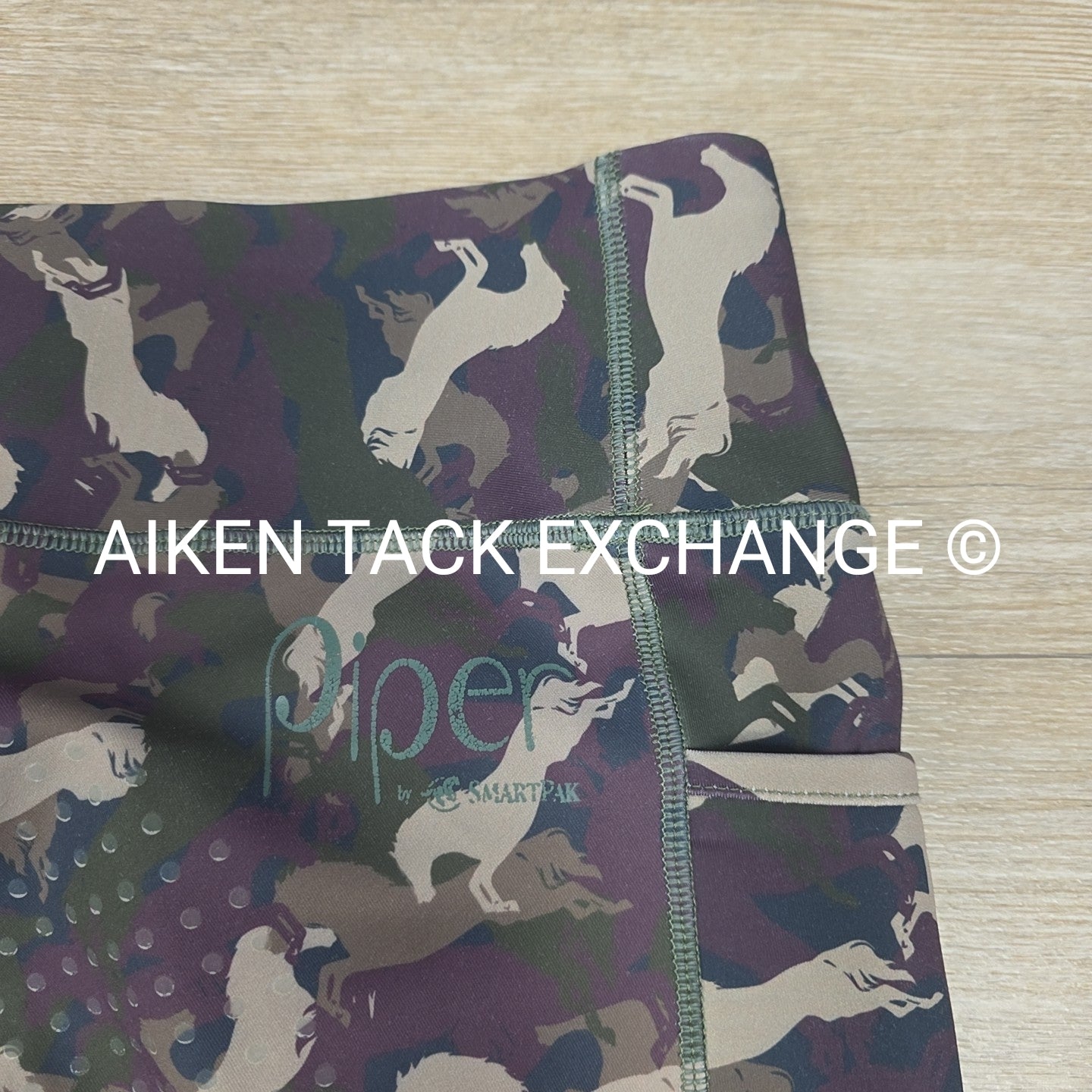 SmartPak Piper Silicone Grip Full Seat Tights, Medium