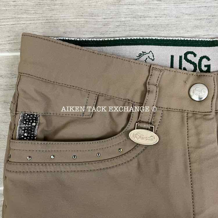 KL Select USG Full Seat Breeches, Size 24 L