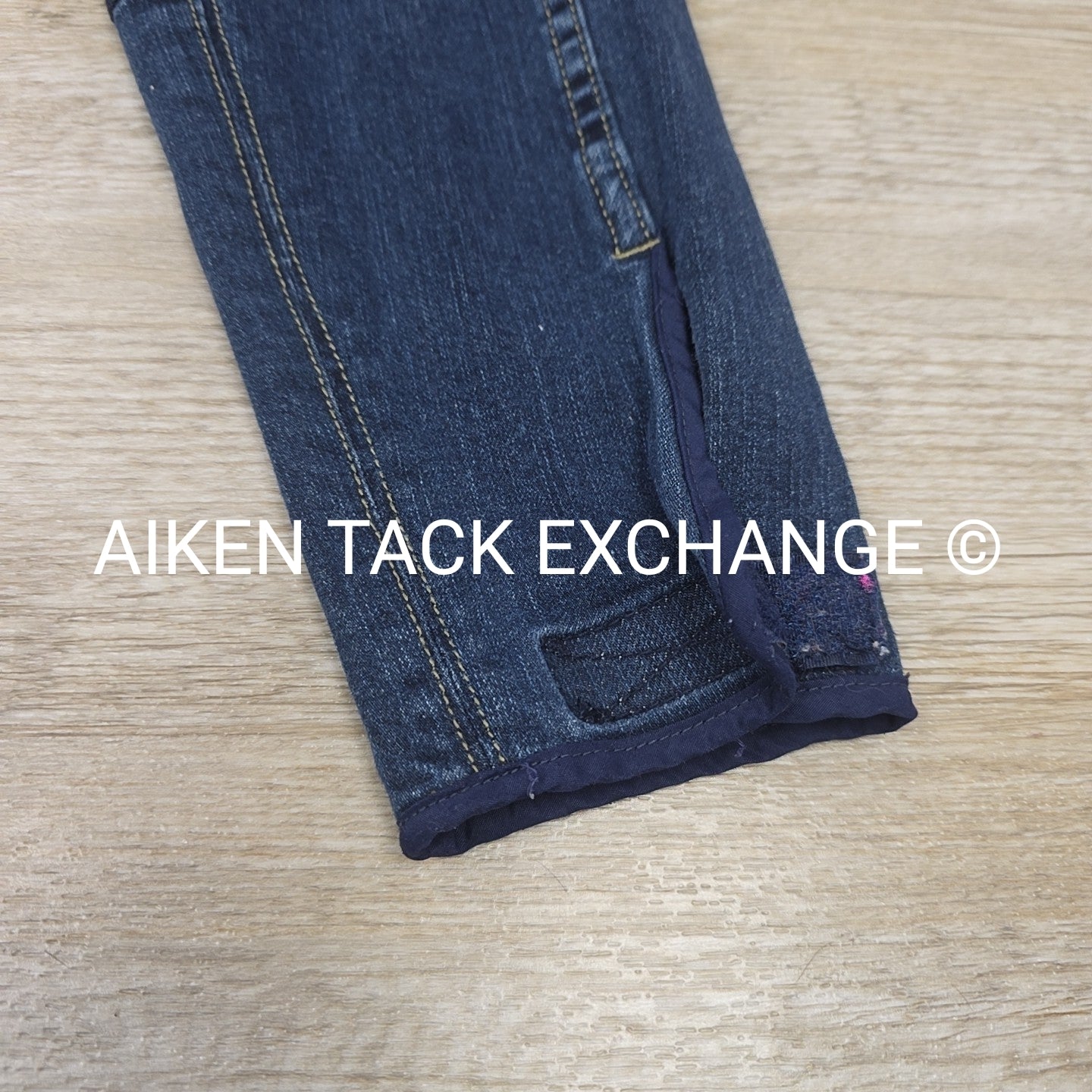 Goode Rider Denim Full Seat Breeches, Size 28