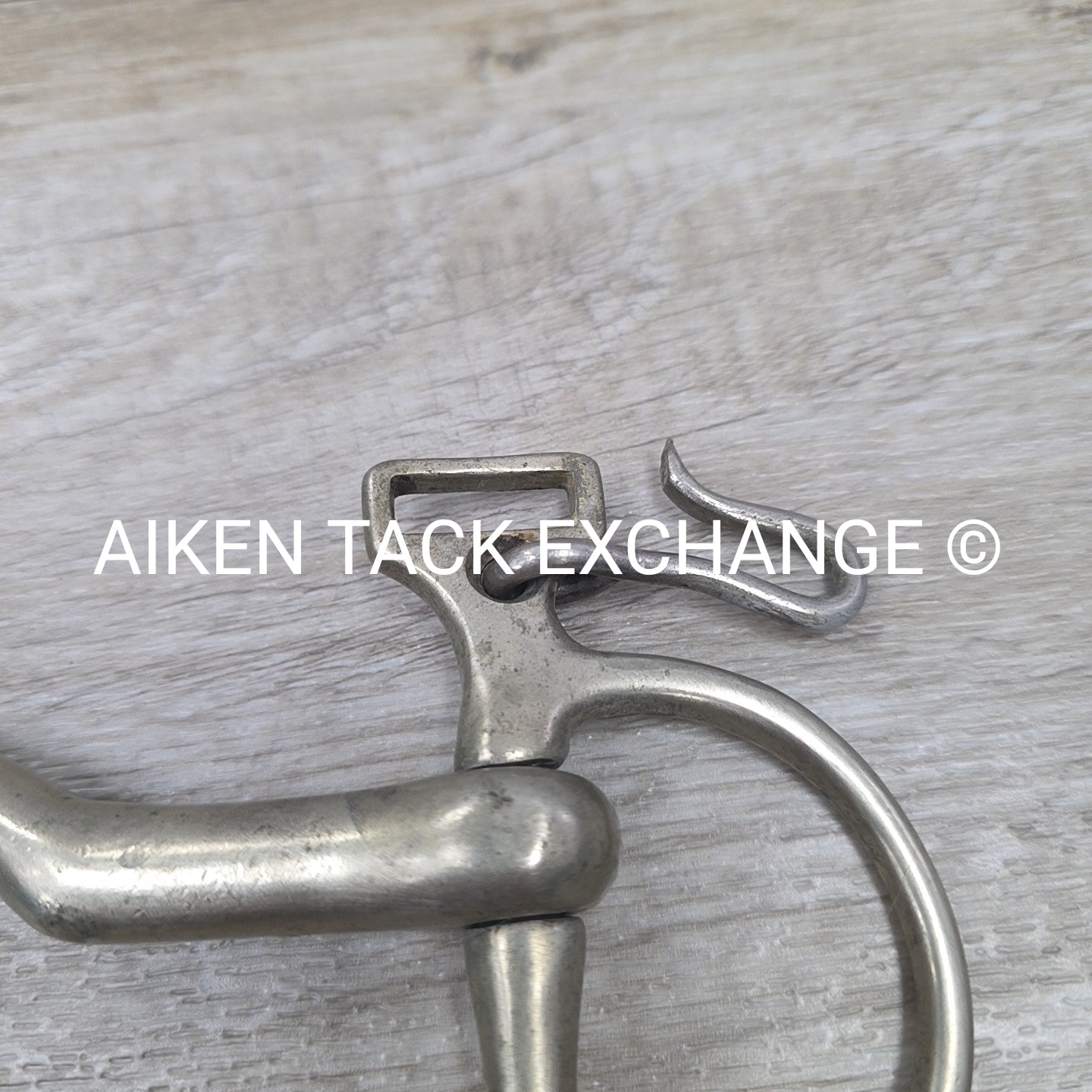 Never Rust Mullen Mouth Kimberwick Bit 5.25" (No Curb Chain)