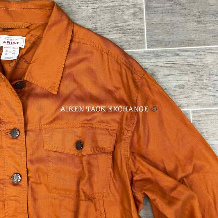 Ariat Long Sleeve Button Down Shirt, Size XX-Large (has blemishes)