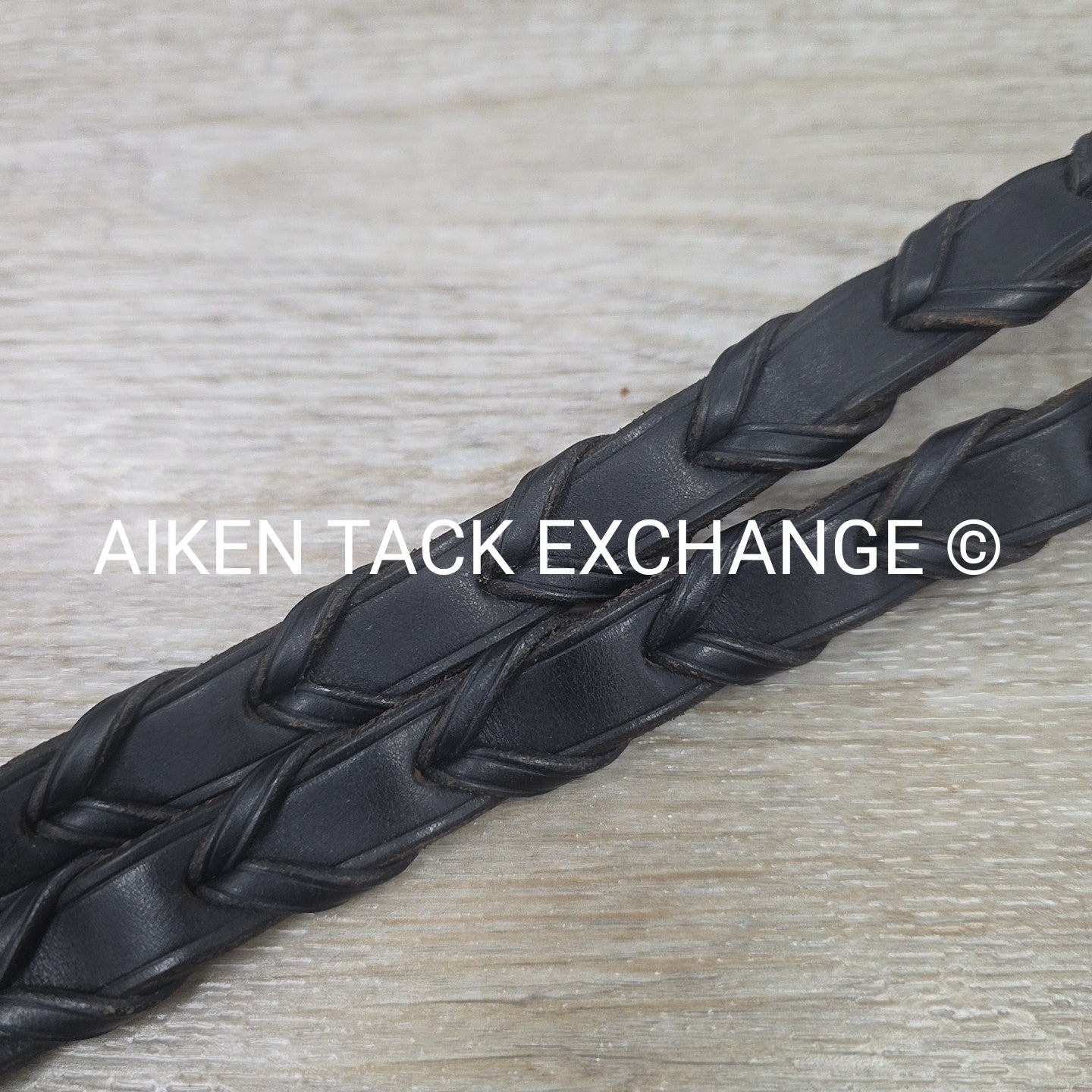 Plain Laced Reins, Brown, 54"