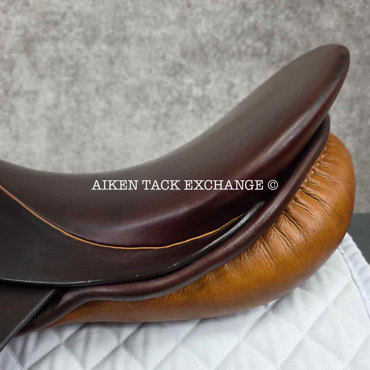 **SOLD** Stubben Siegfried Extra All Purpose Jump Saddle, 18.5" Seat, 30cm Tree - MW, Wool Flocked Panels