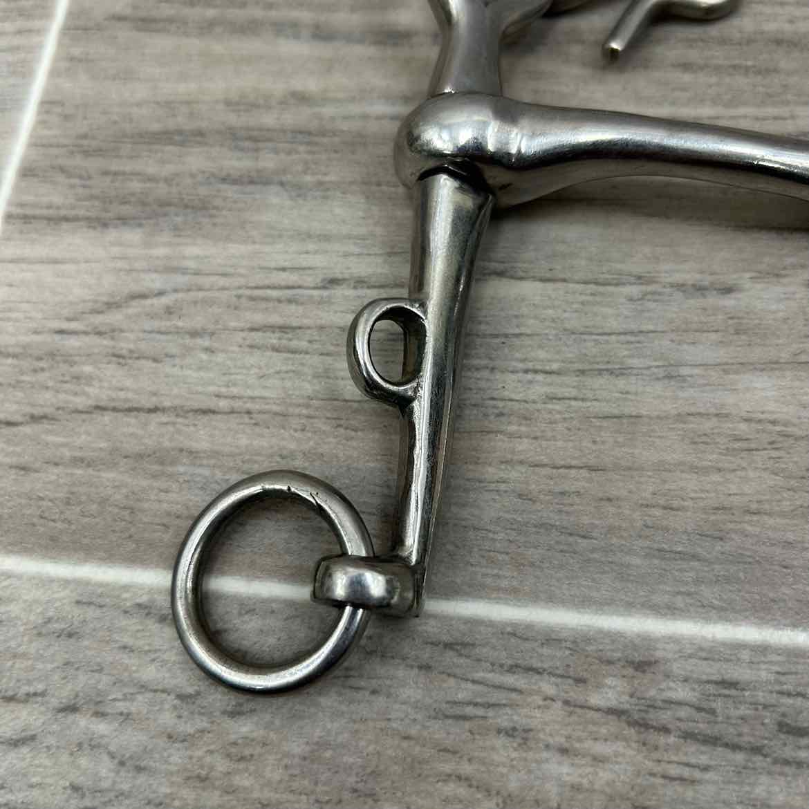 Single Joint Pelham Bit 4.5" (No Curb Chain)