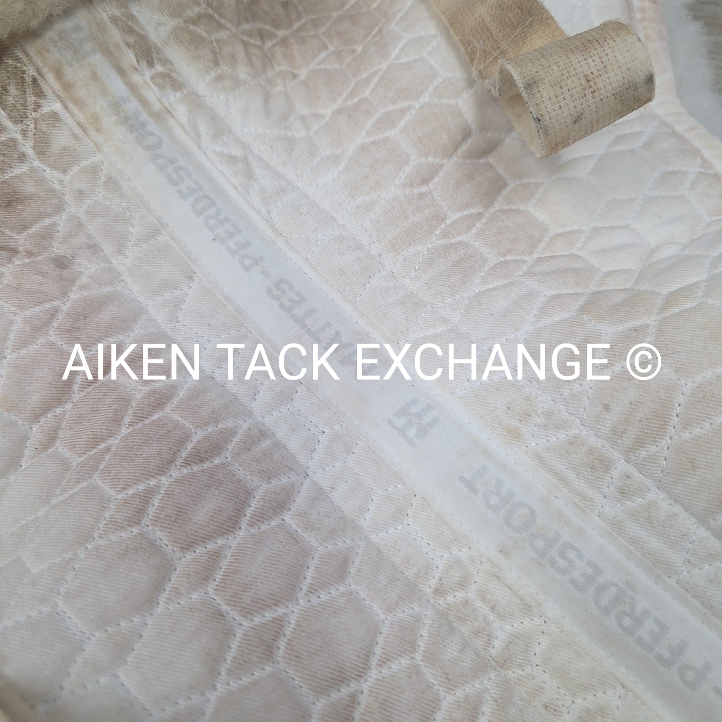 Mattes Platinum Dressage Sheepskin Half Pad, Size Medium