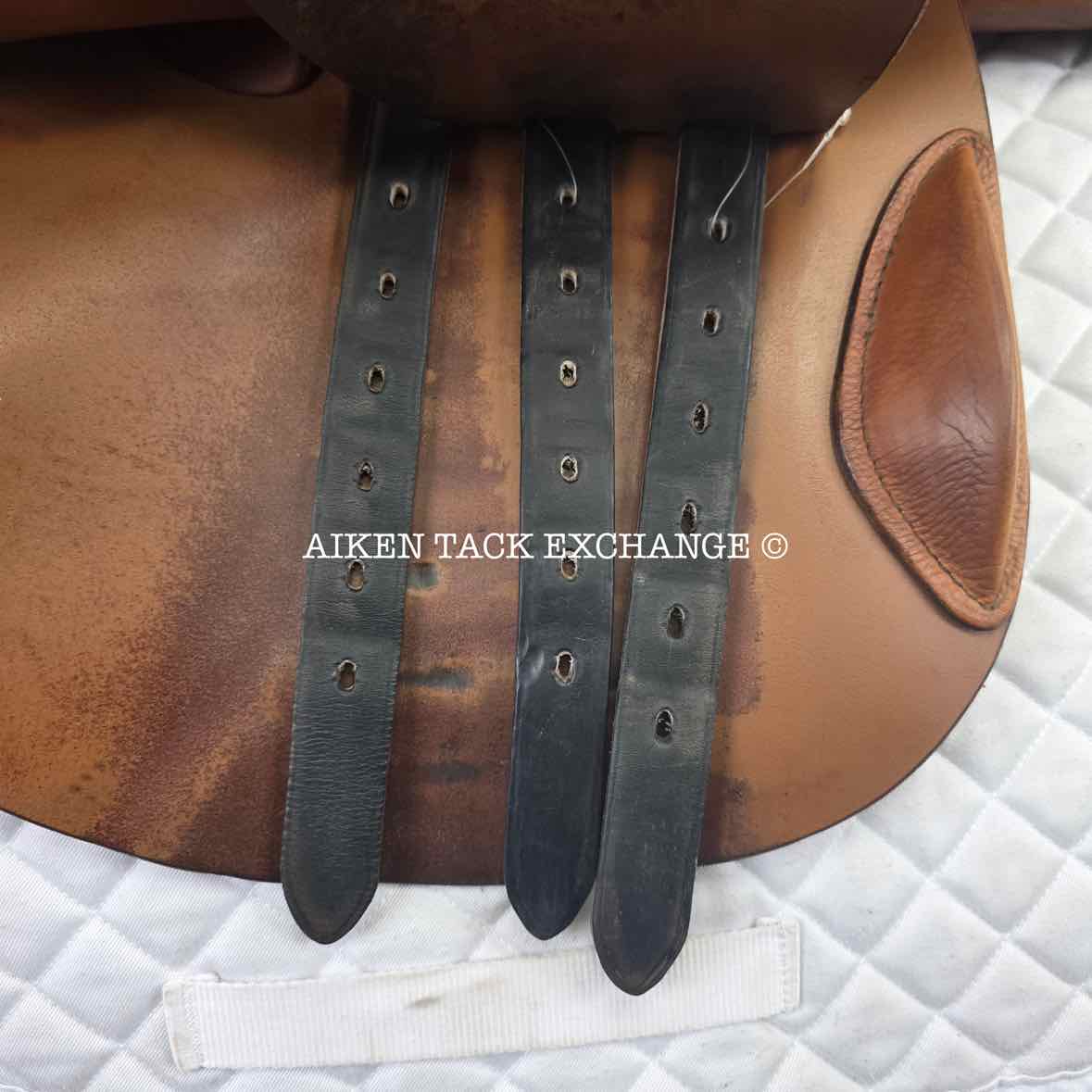 2012 Stubben Zaria Deluxe Jump Saddle, 17.5" Seat with Biomex, 30cm Tree - MW, Foam Panels