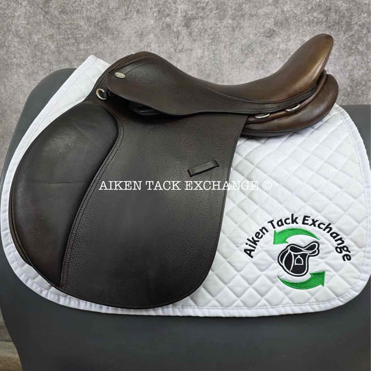 Mystic by Smith-Worthington All Purpose Saddle, 17" Seat, Medium Wide Tree, Wool Flocked Panels