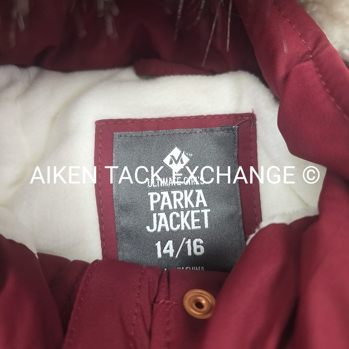 Member's Mark Ultimate Girl's Parka Jacket, Size 14 / 16