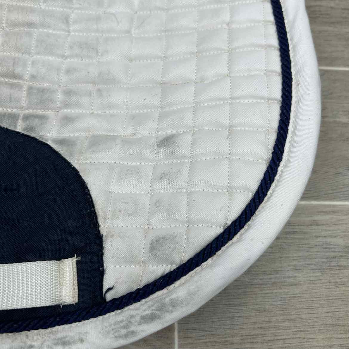 Hulsebos Dressage Saddle Pad, White