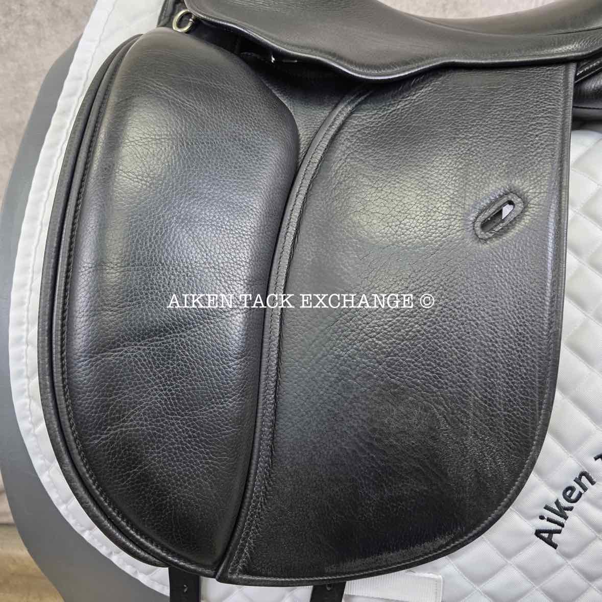 Cardanel Dressage Saddle, 18.5" Seat, Medium Wide Tree, Wool Flocked Panels