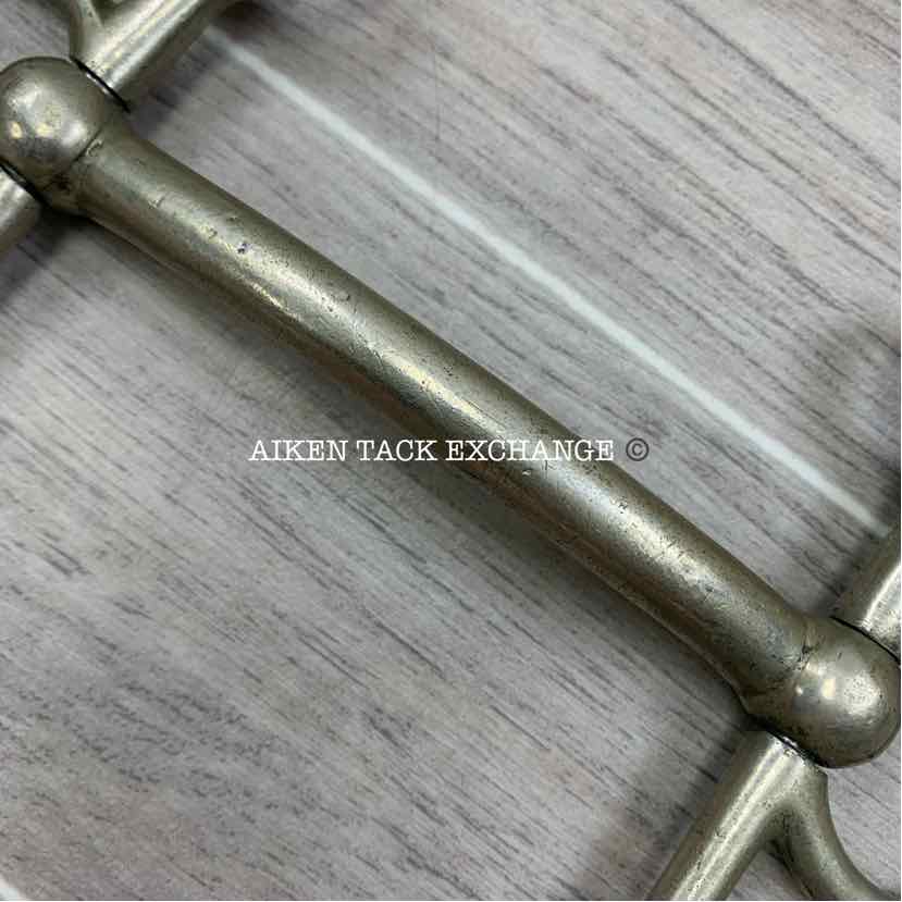 Star Steel Silver Mullen Mouth Polo Pelham Bit 5"