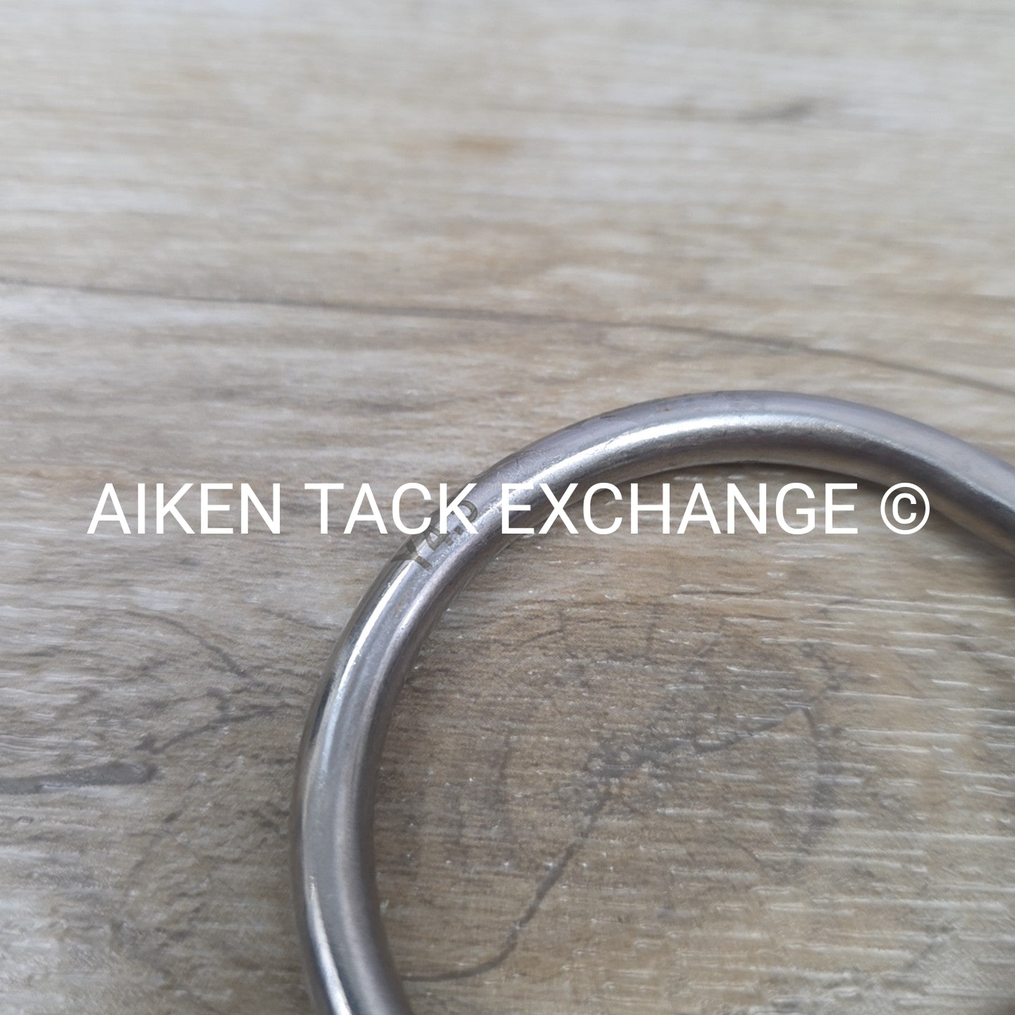 Shires Blue Alloy Loose Ring Double Joint Lozenge Bit 4.5"