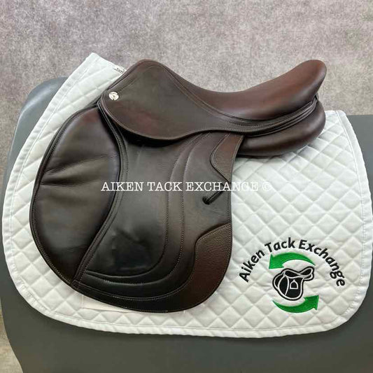 2022 CWD SE01 Close Contact Jump Saddle, 16.5" Seat, 2L Flap, Medium Tree, Foam Panels, Full Buffalo Leather