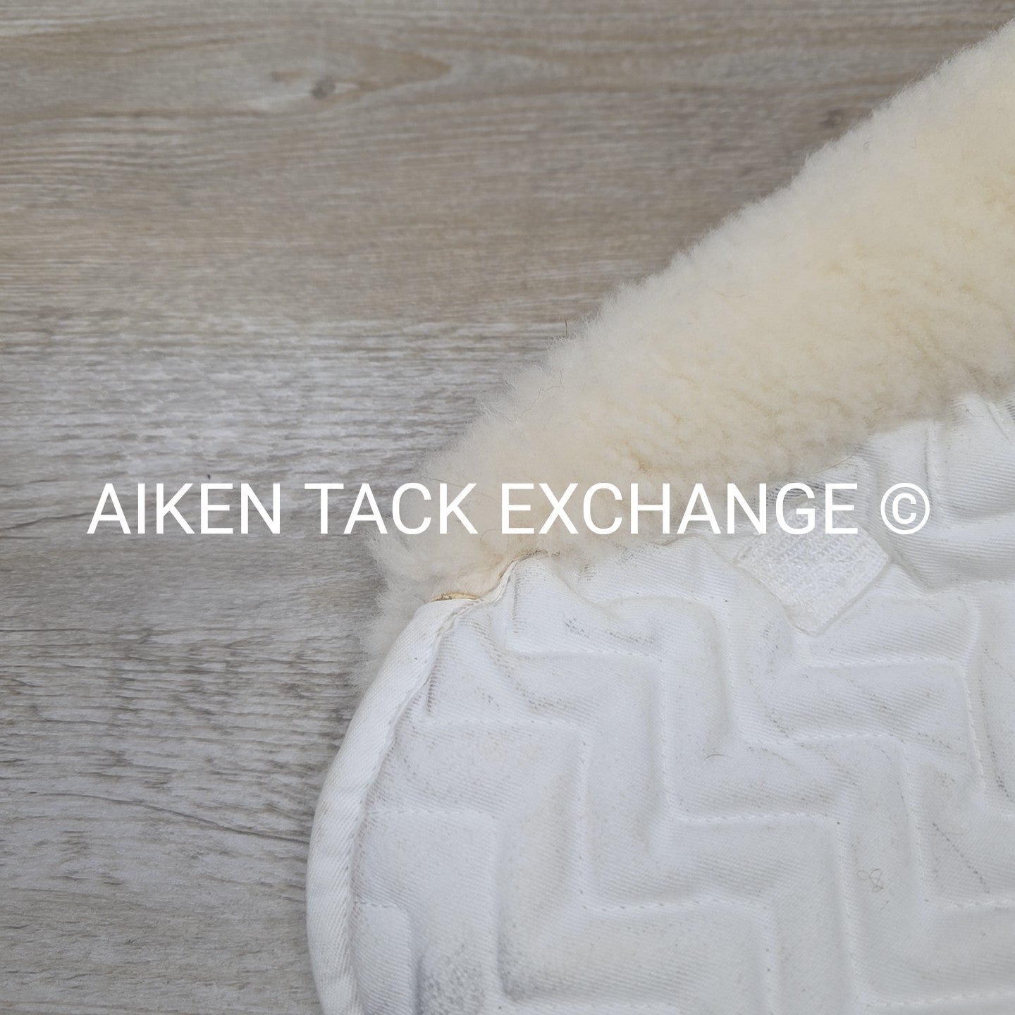 Fleeceworks FXK Sheepskin Half Pad w/ Plain Edge