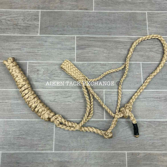 Braided Rope Halter with Lead