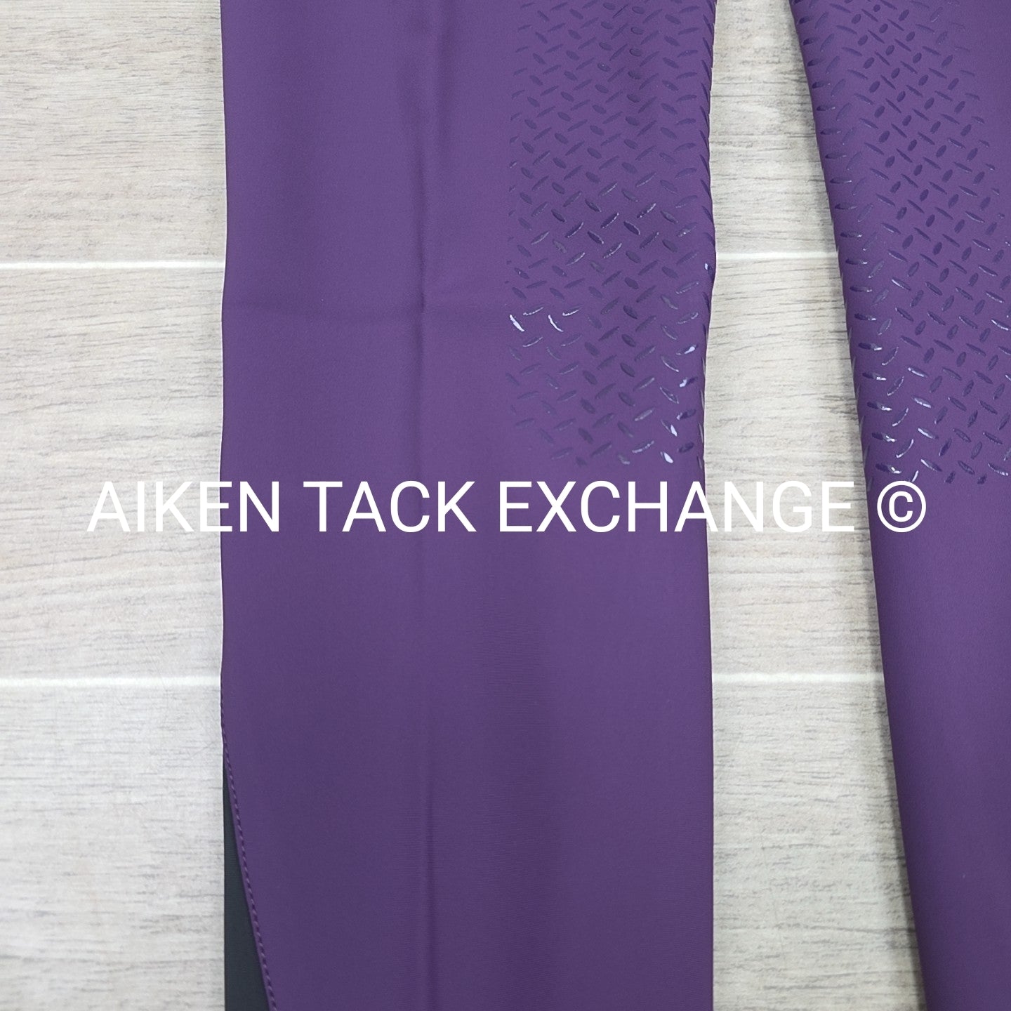 KL Select Gabrielle Knee Patch Breeches, Purple, Women's Size 26R