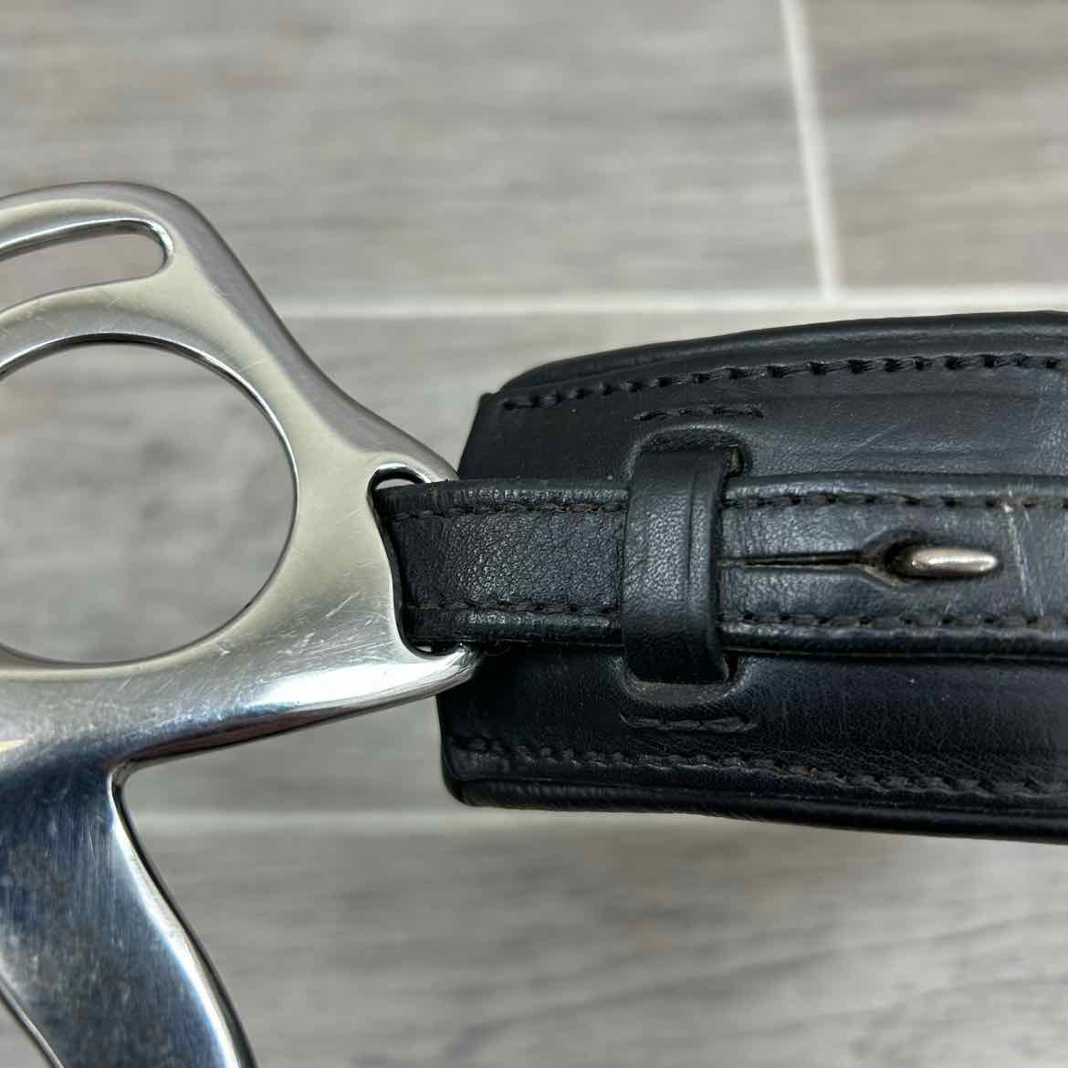 Stubben Steeltec Hackamore, Black, Size Full, Missing Strap