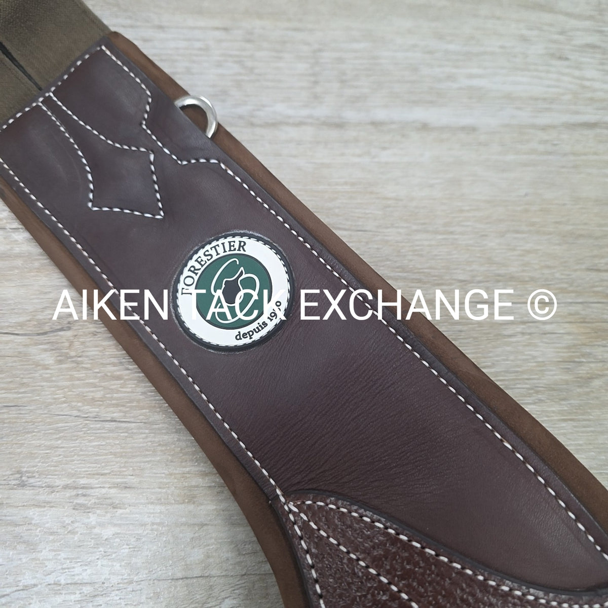Forestier Long Belly Guard Girth, Brown, Size 50"