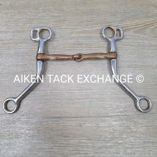 Single Joint Copper Tom Thumb Bit 4.75"