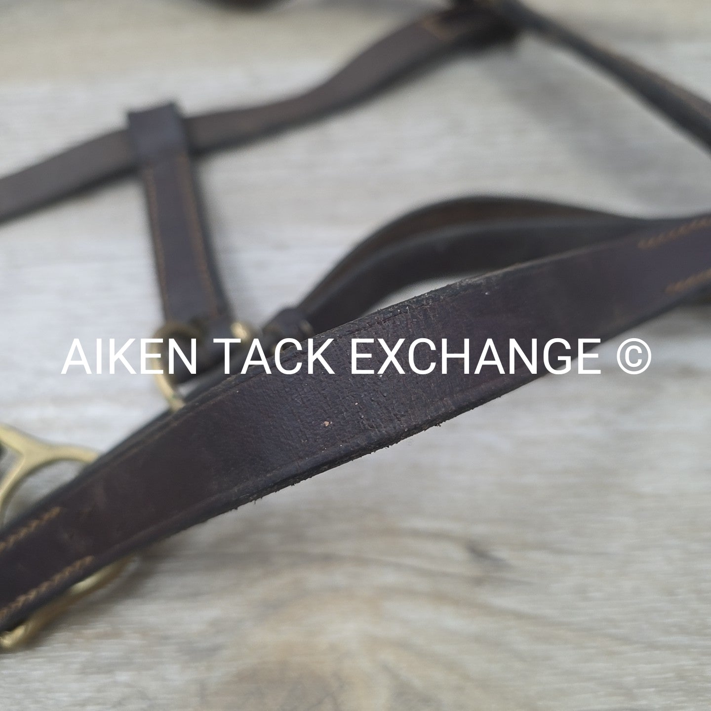 Leather Halter, Brown, Size Pony