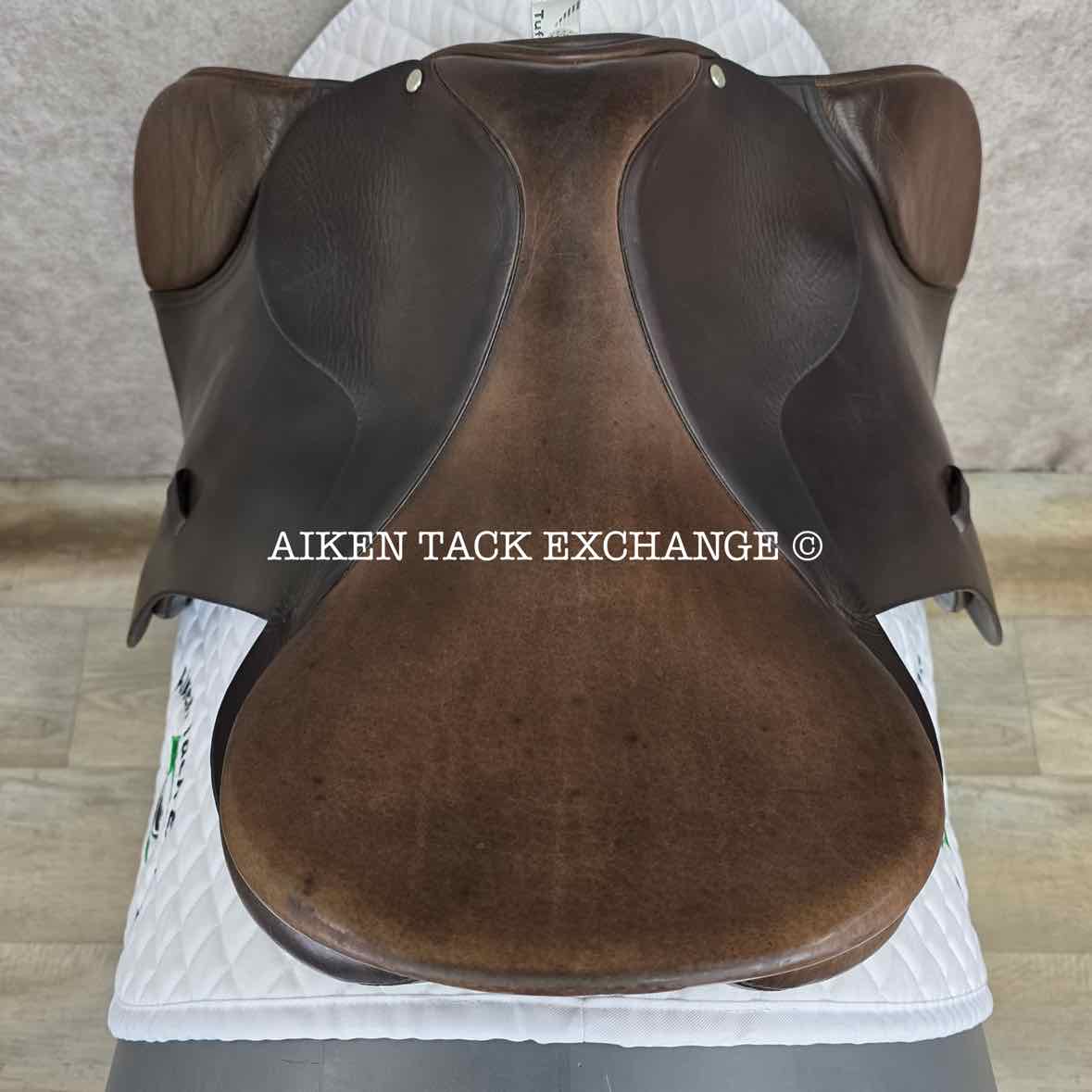 **SOLD** Berney Brothers GP All Purpose Saddle, 18" Seat, Wide Tree, Wool Flocked Panels