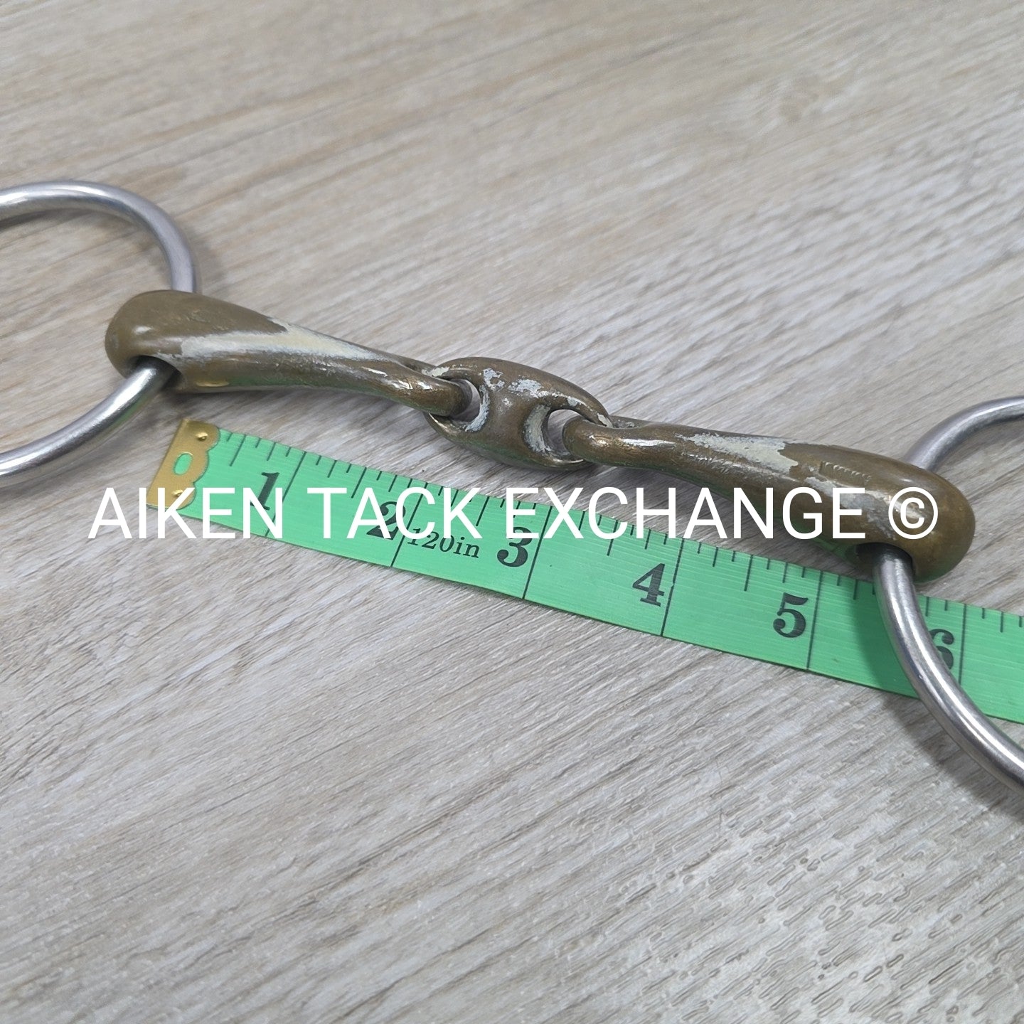 Herm Sprenger Aurigan KK Ultra Double Joint Loose Ring Bit 5.5"