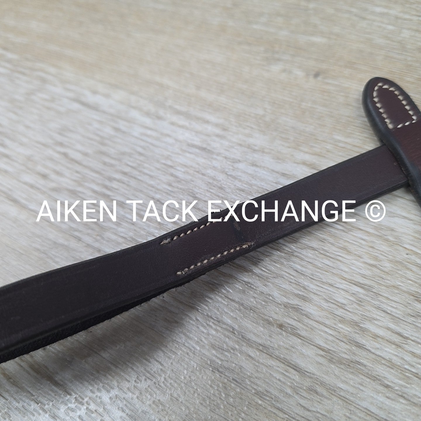 Penelope Elastic Rubber Grip Reins, Brown, 55"