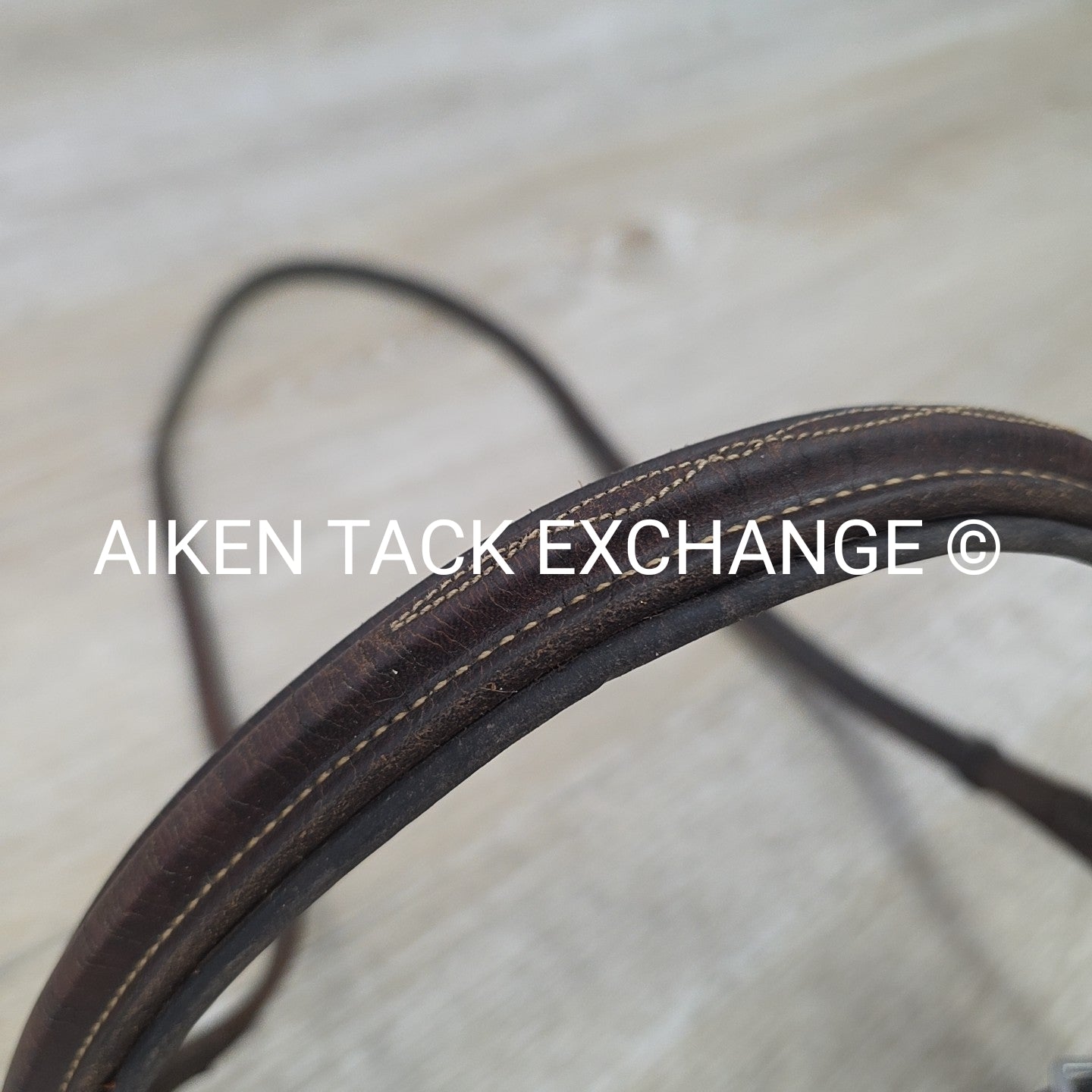 BARGAIN BUNDLE: 2 Edgewood Fancy Stitched Nosebands, Brown, Size Full