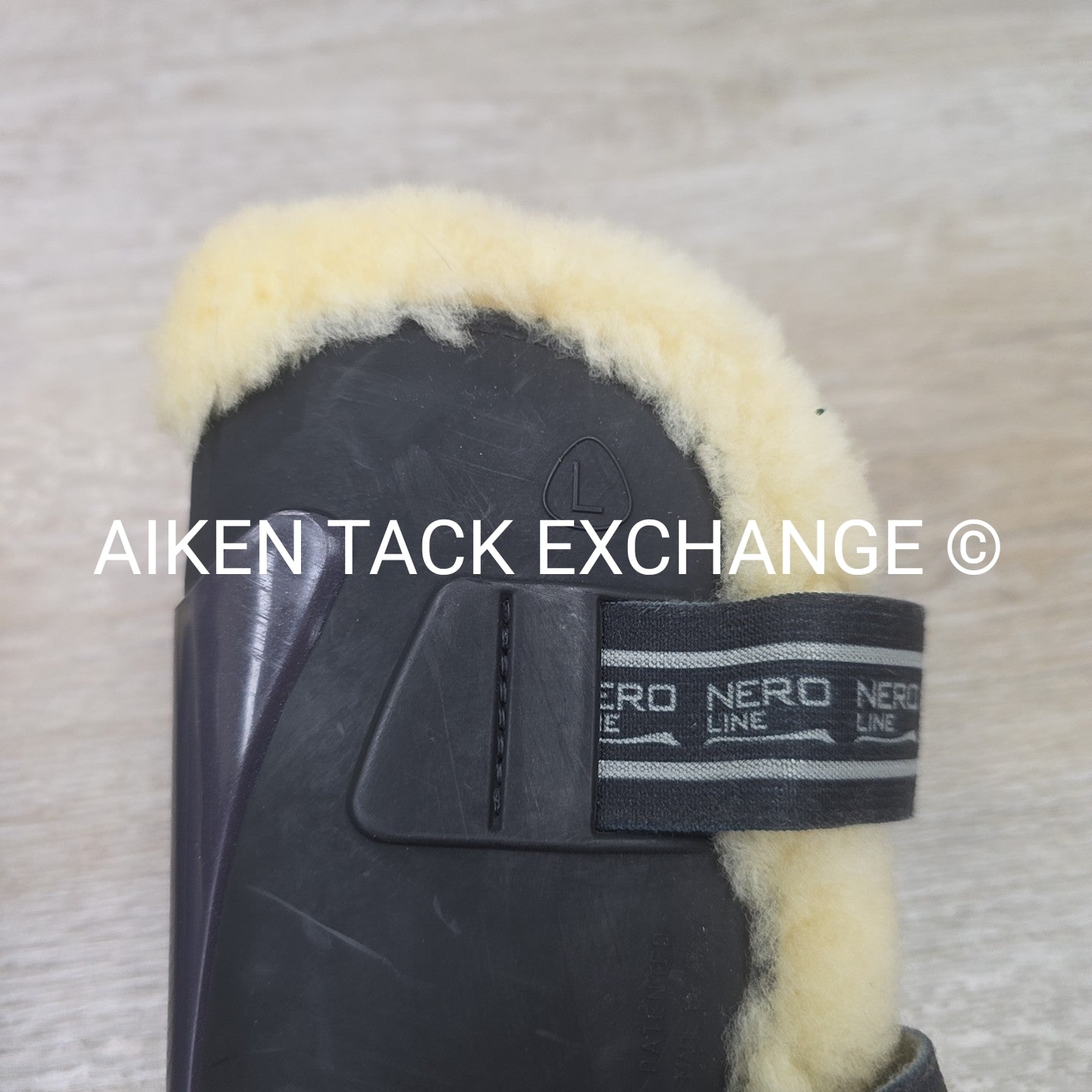 Veredus Nero Line Grand Prix Baloubet Sheepskin Tendon Boots, Size Large
