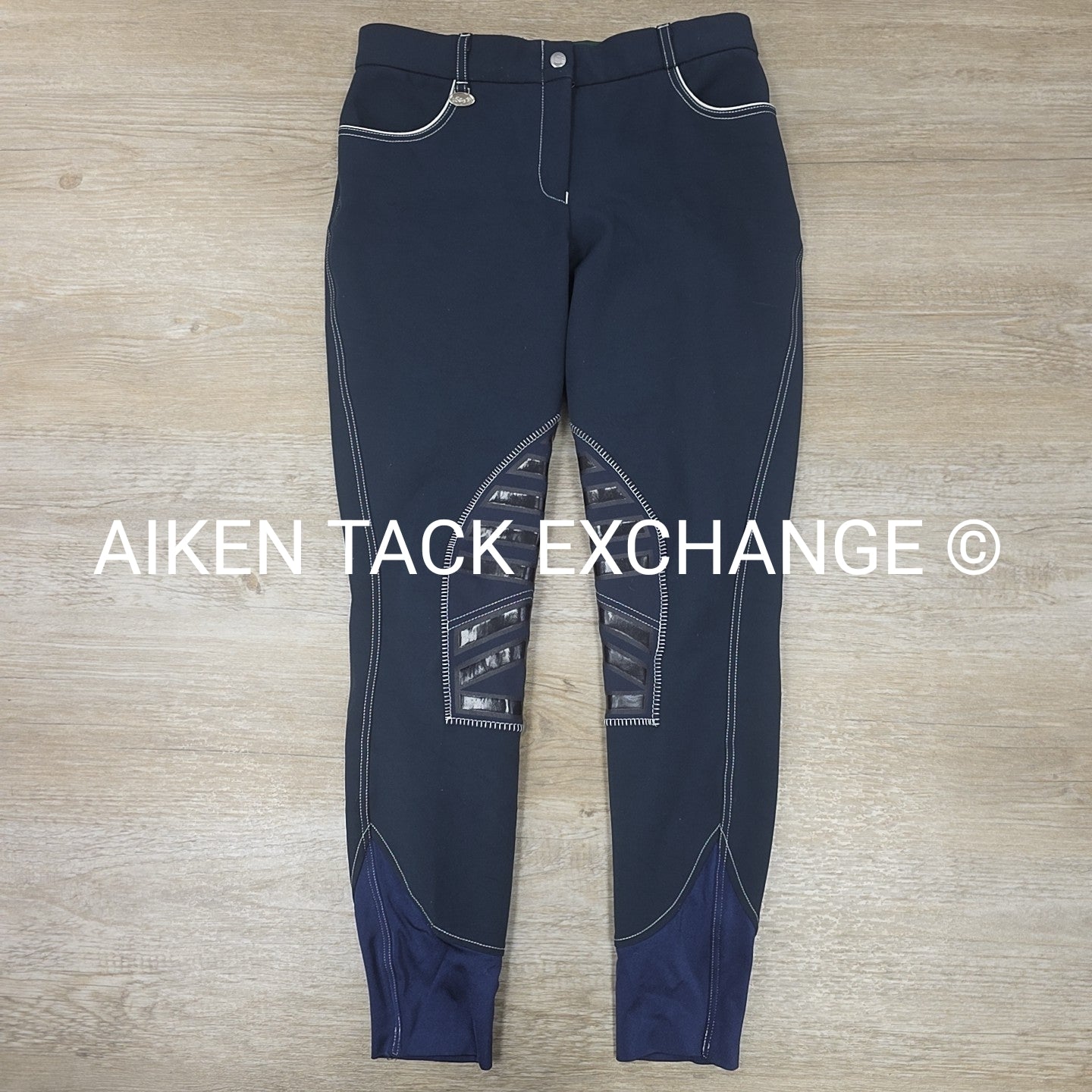 KL Select USG Lara Silicone Grip Knee Patch Breeches, Size 26