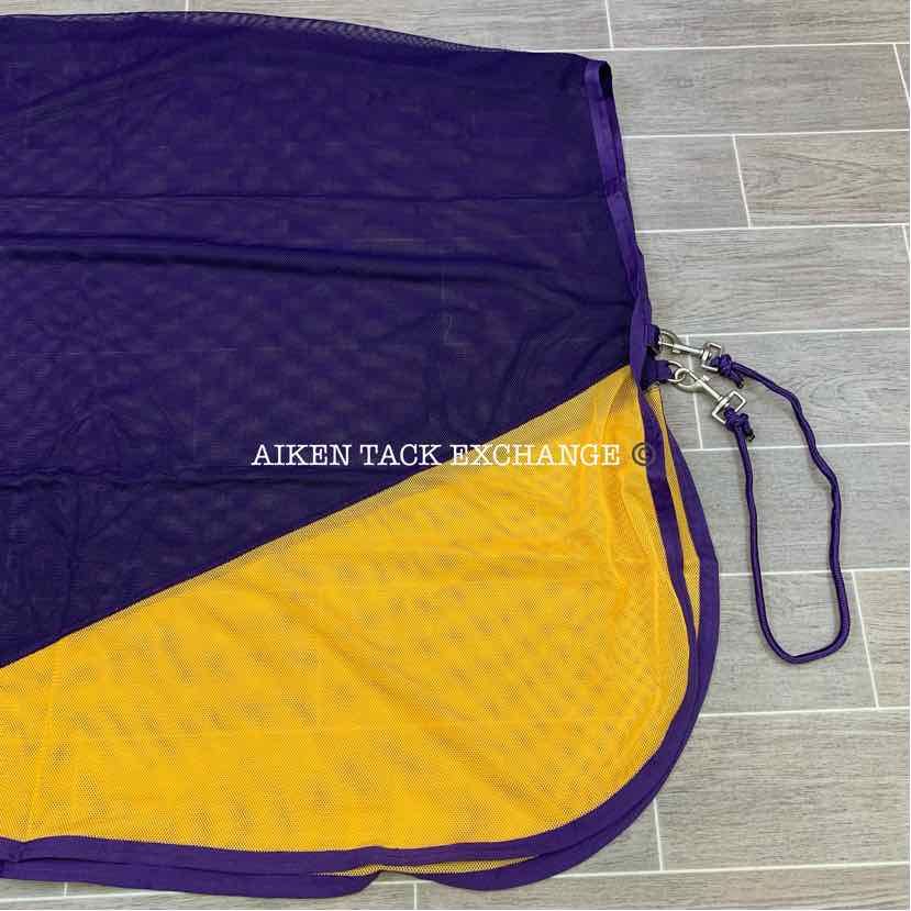 **CLEARANCE** Fenwick BodyGuard Mesh Fly Sheet Cooler, Purple/Yellow, 76"