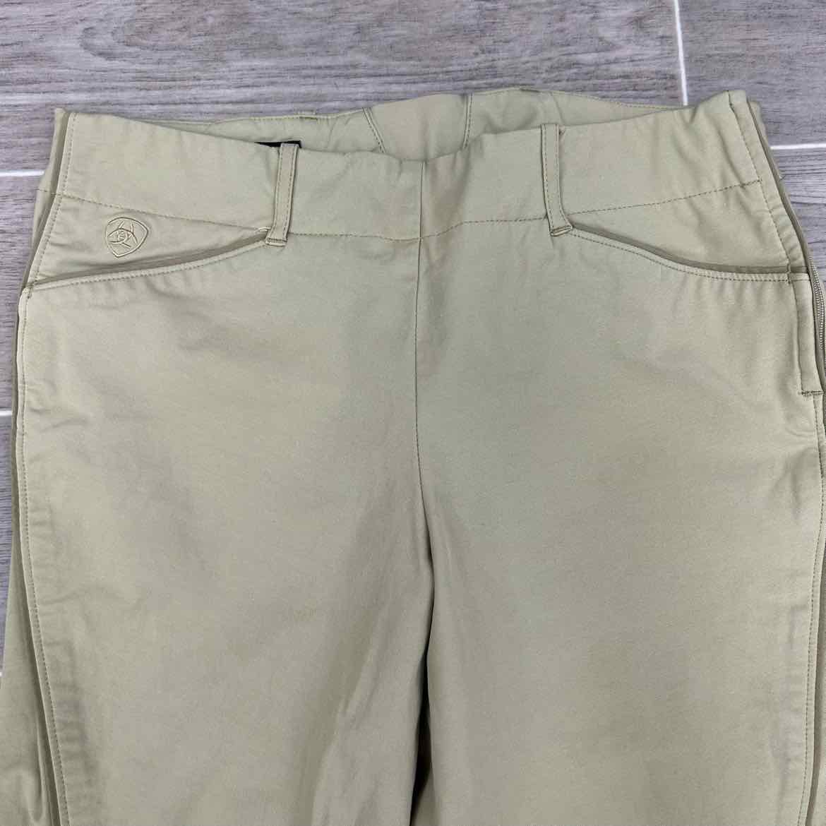BARGAIN BUNDLE: Ariat All Circuit Knee Patch Side Zip Breeches, Size 26 R, 2 Pai