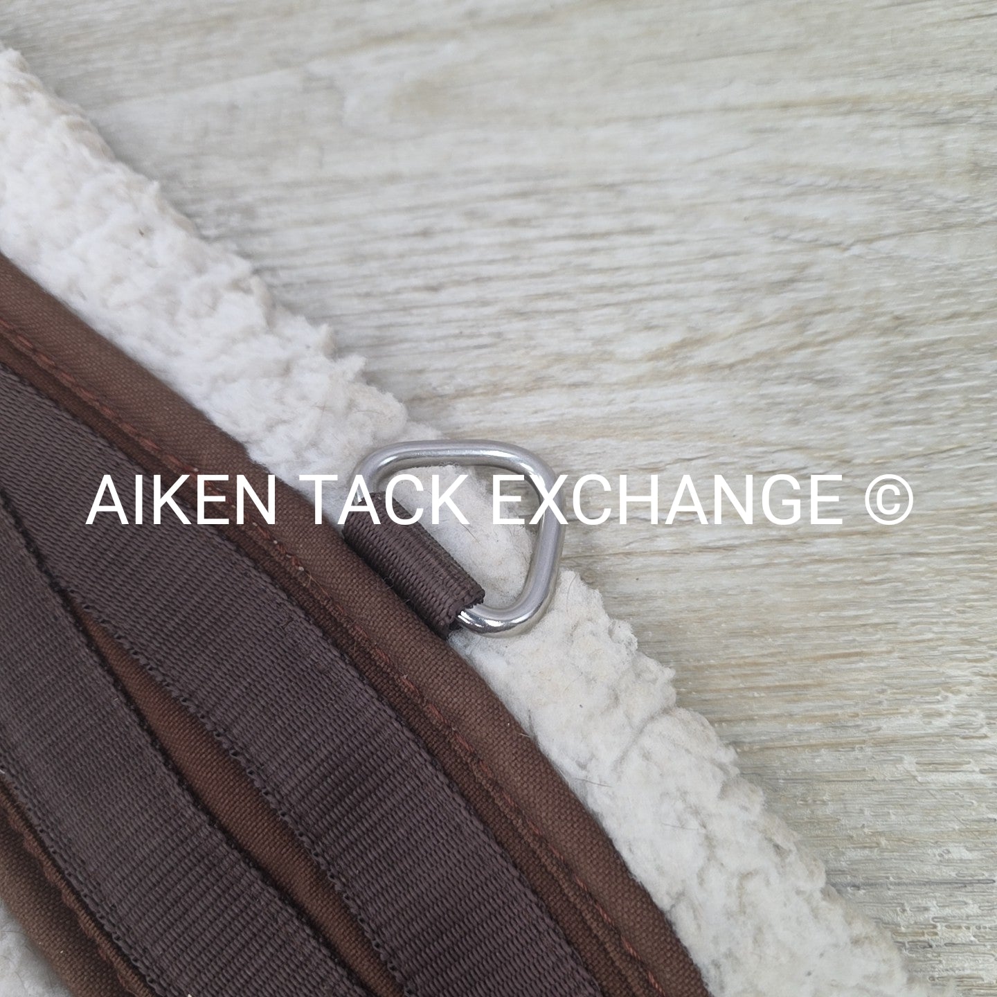 Lettia CoolMax Clik Girth, Brown, 46"