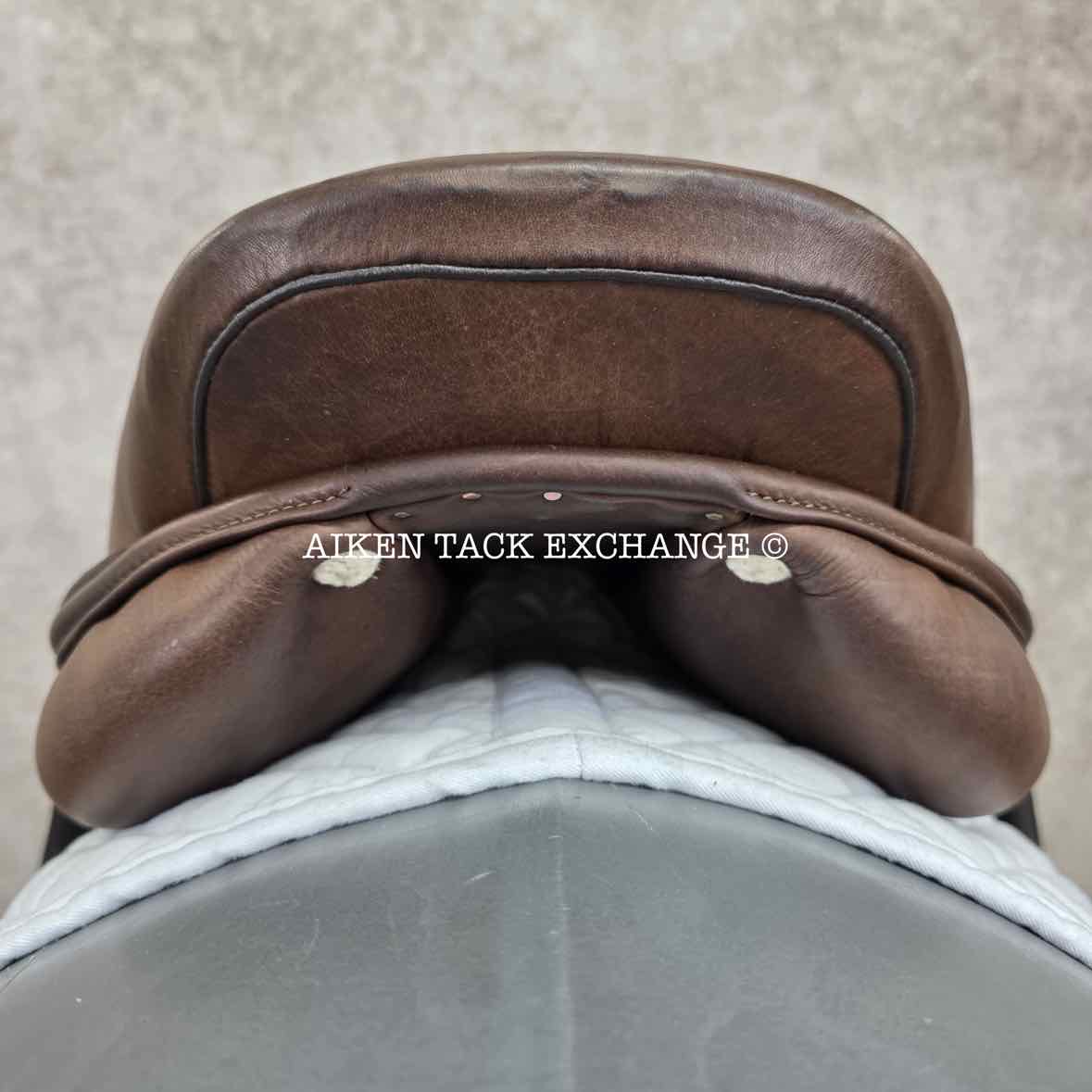 HDR - Henri de Rivel Phoenix IGP Monoflap Jump Saddle, 18" Seat, Adjustable Tree - Changeable Gullet, Foam Panels