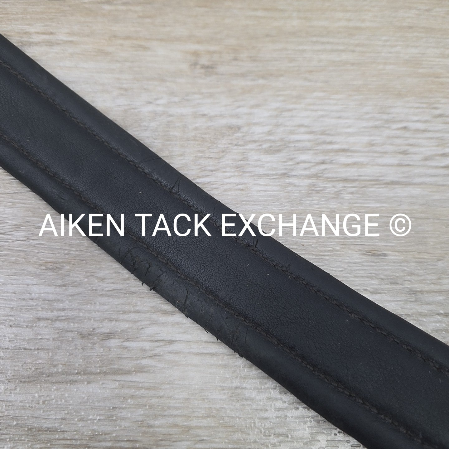 Heavy Duty Leather Padded Dog Collar, 18-22" (has blemishes)