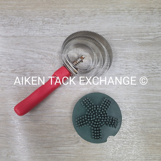 BARGAIN BUNDLE: Curry Comb & Metal Shedding Blade