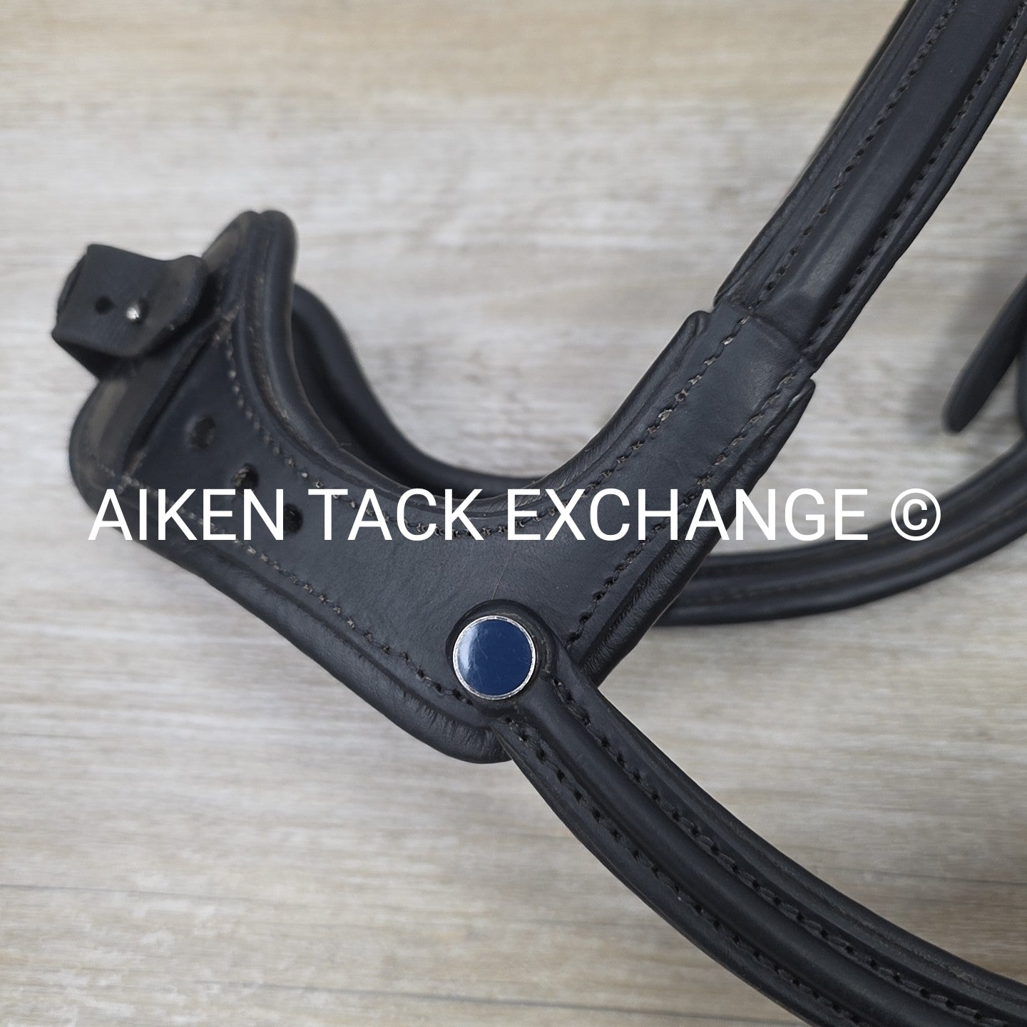 Stubben Freedom Bridle with Leather Grip Reins, Black, Size Full