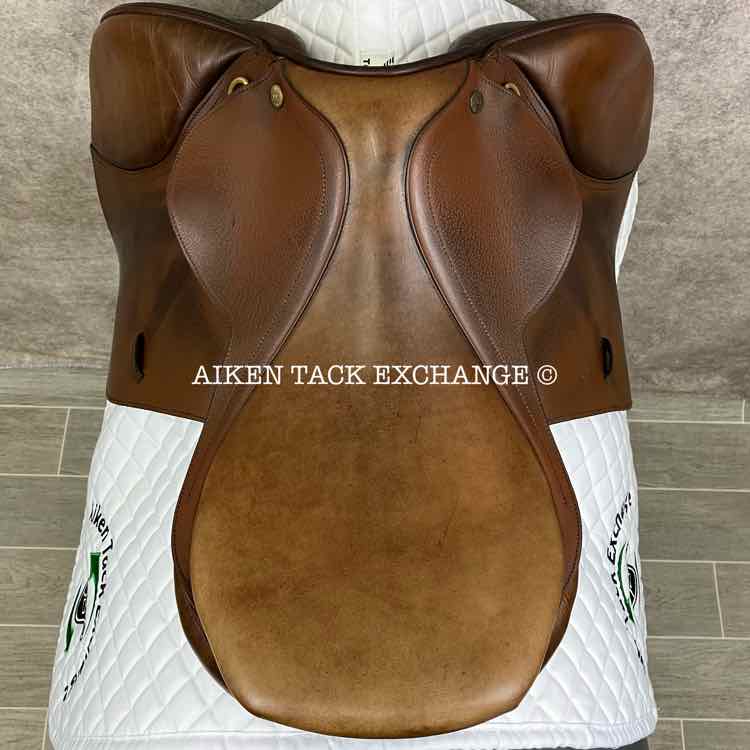 Beval LTD Close Contact Jump Saddle, 17" Seat, Medium Tree, Foam Panels