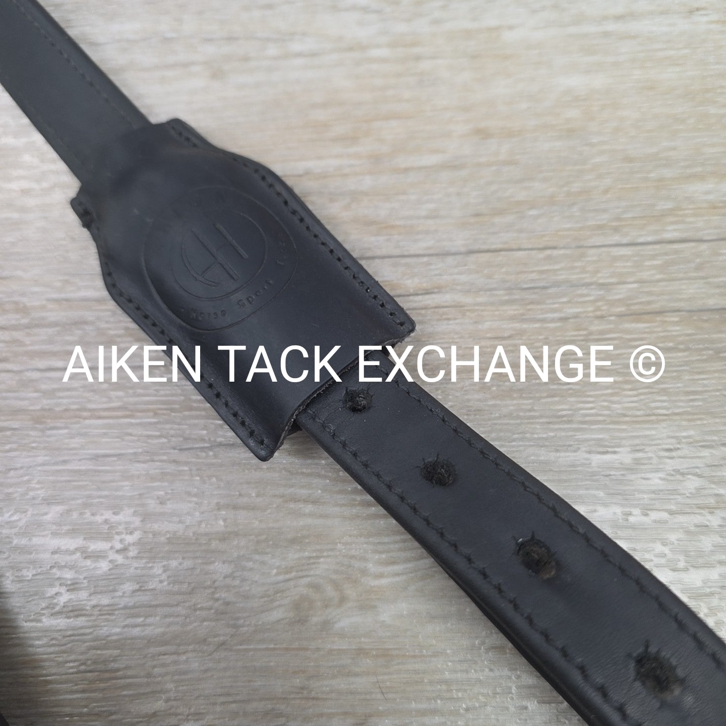 Arion Dressage Stirrup Leathers, Black, Size Small