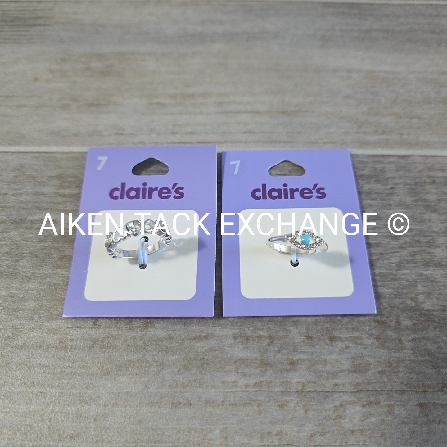 Claire's Rings (2) - Size 7