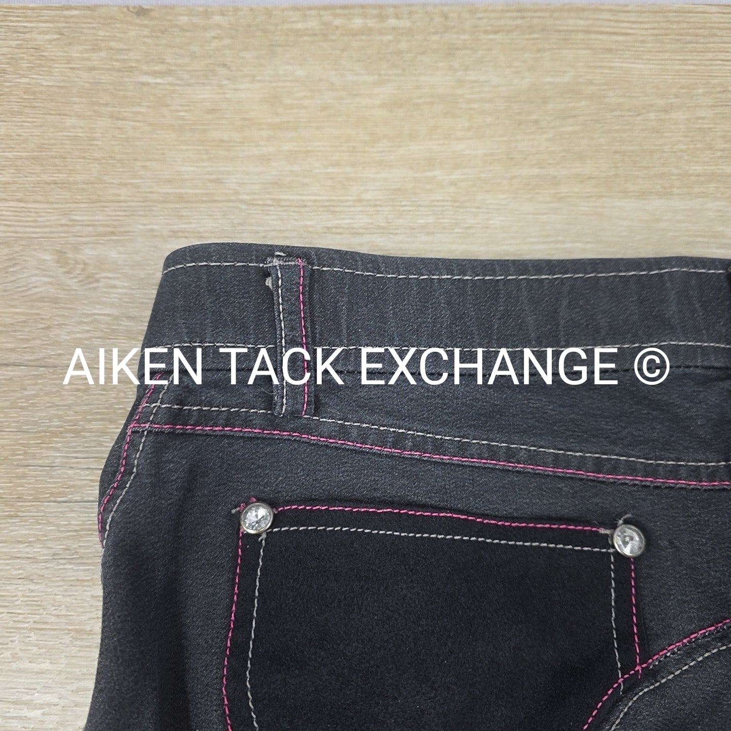 Elation Denim Knee Patch Breeches, Women's 30R