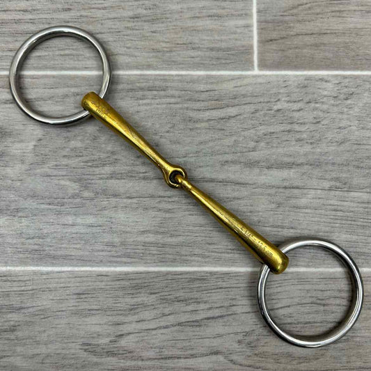 Stubben Sweet Copper Single Joint Loose Ring Bradoon Bit 5.25"