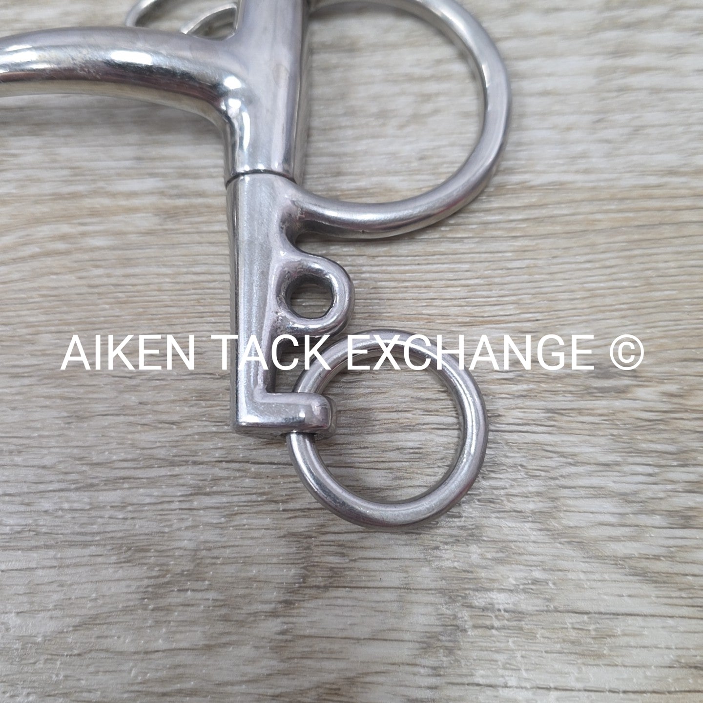 Korsteel Single Joint Pelham Bit 5.5" (Missing 1 Hook & Curb Chain)