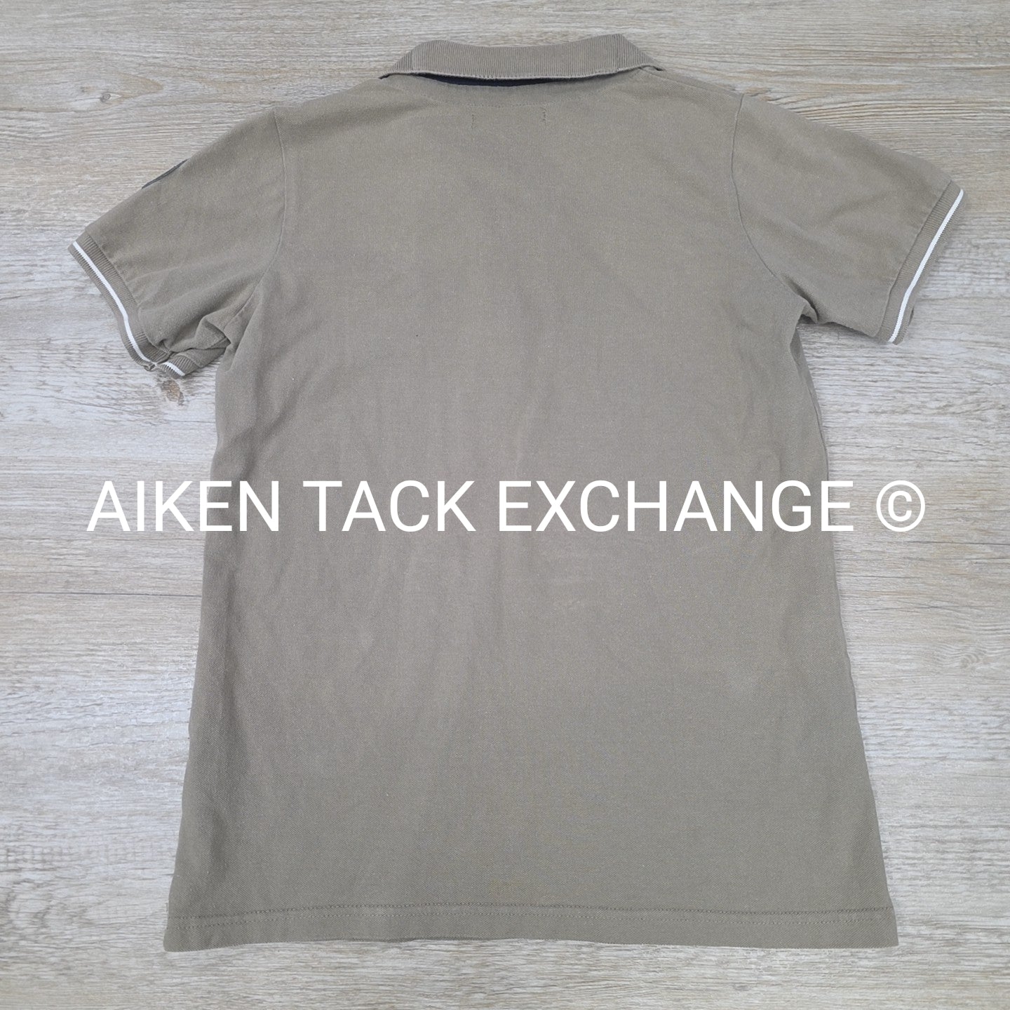 Horze Short Sleeve Polo Top, Size Medium