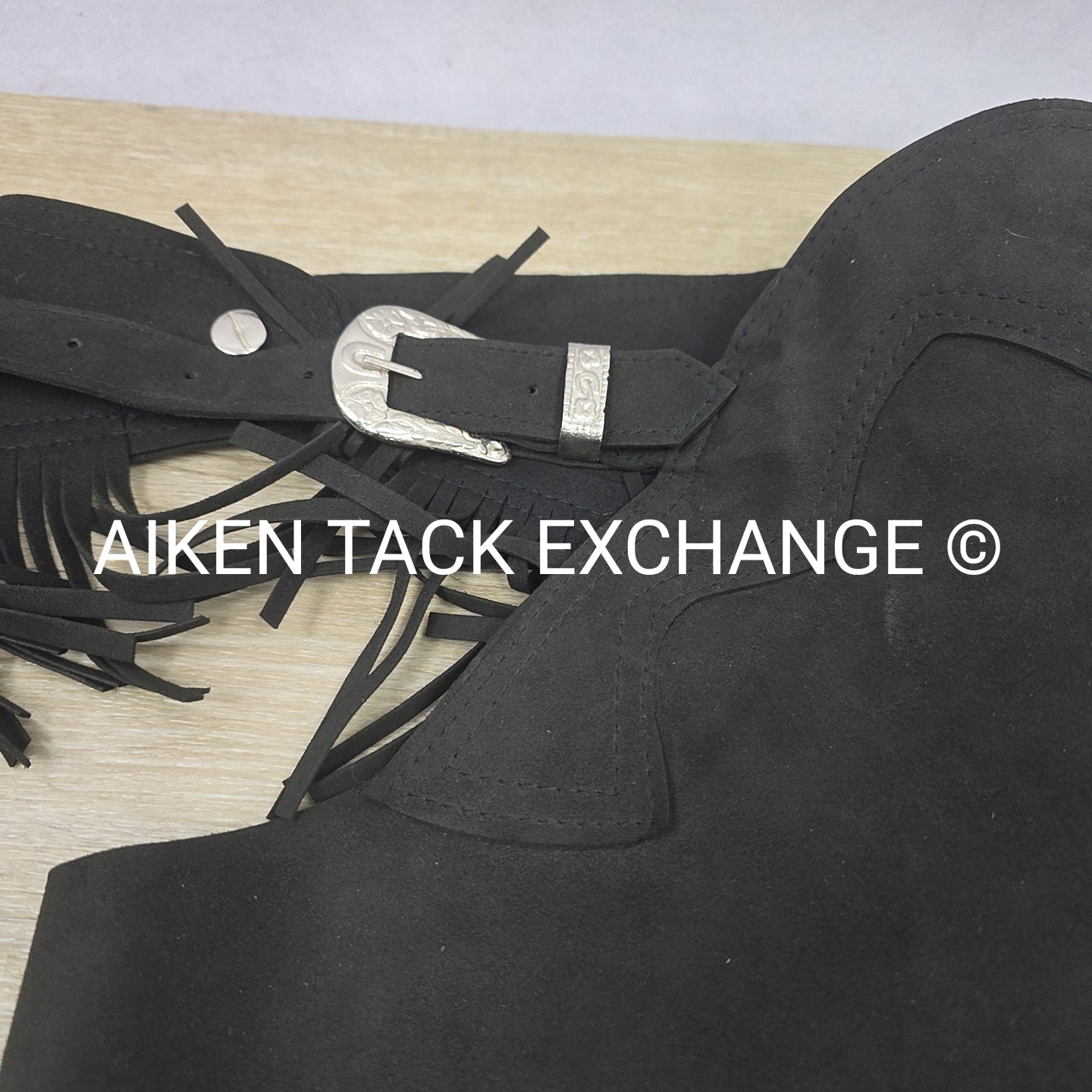 Equi Grip Fringe Full Chaps, Small