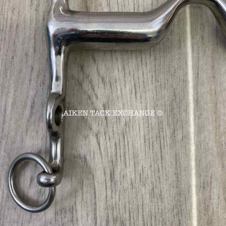 Hollow Mullen Mouth Weymouth Bit, No Curb Chain 5.25"