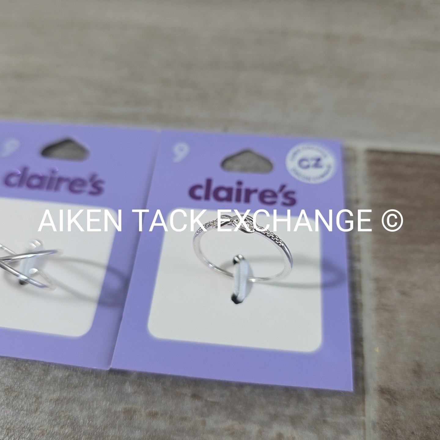 Claire's Rings (2) - Size 9